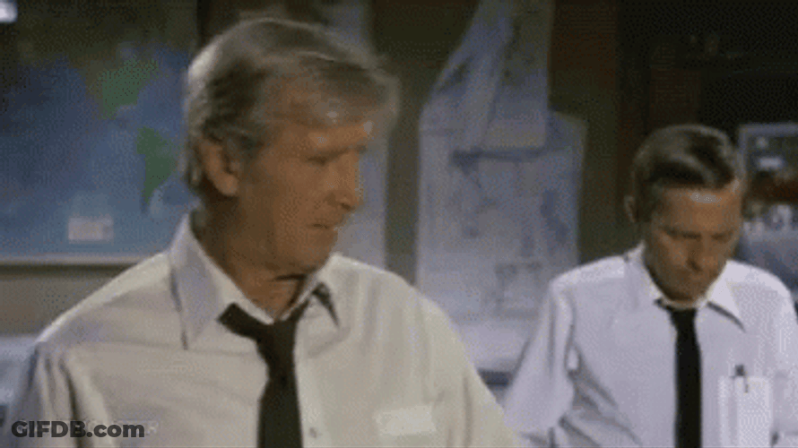 Airplane Movie Week To Quit Drinking GIF