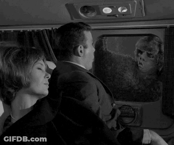 Airplane Movie William Shatner GIF