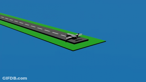 Airplane With 9X006 On Tail GIF