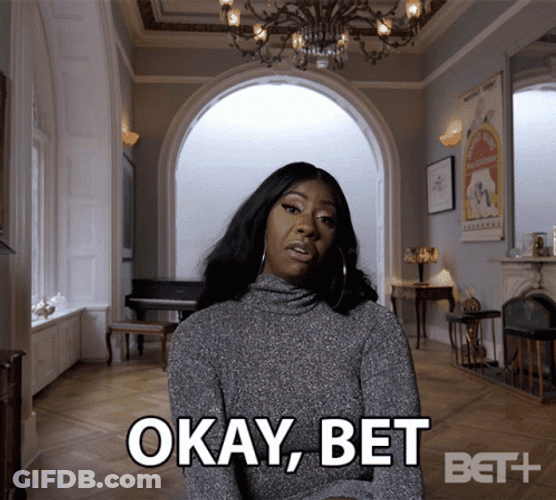 Aisha Hall Bet GIF