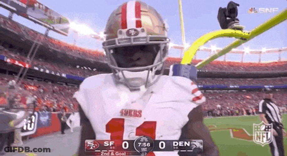 Aiyuk Dougie Dance Touch Down GIF