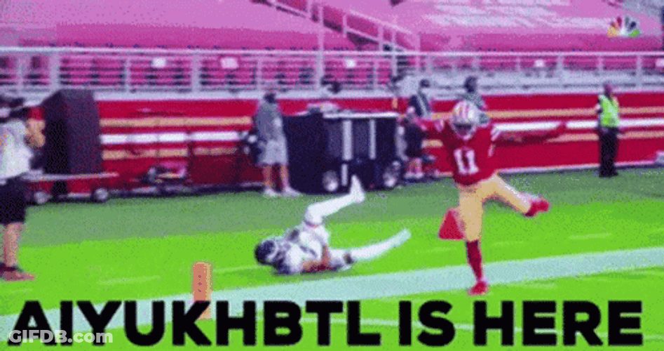Aiyuk Is Here GIF