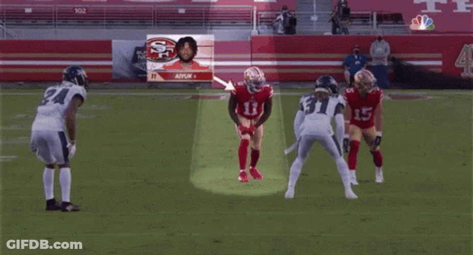 Aiyuk Running Jump High GIF
