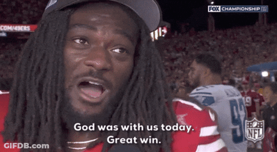 Aiyuk Says Great Win GIF