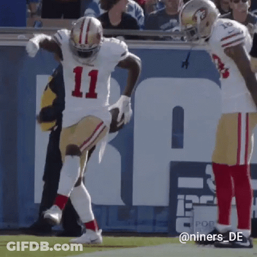 Aiyuk Smooth Dancing Brandon GIF