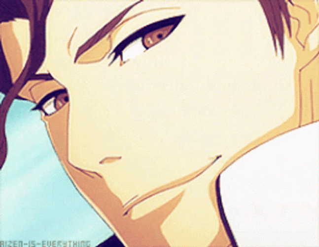Aizen Bleach Smirk GIF