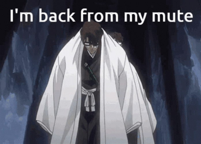Aizen Droping Sword GIF