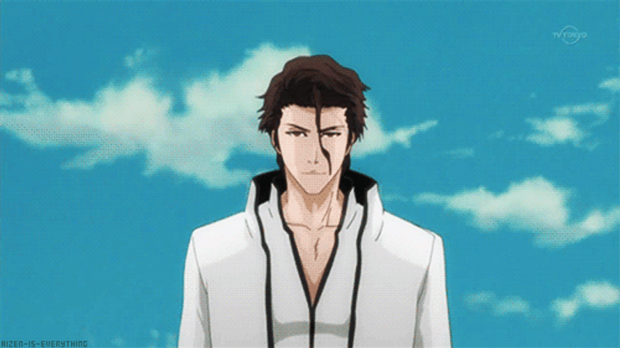 Aizen Explosion Background GIF