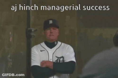 AJ Hinch Managerial Success Baseball Cap GIF