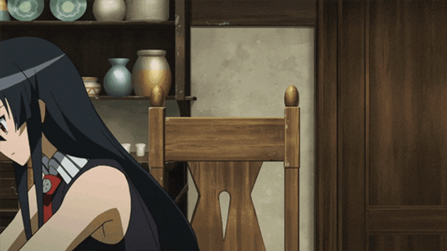 Akame Ga Kill! Akame Eating GIF
