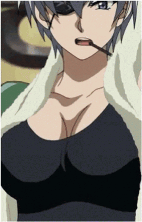 Akame Ga Kill Silver Hair Girl GIF