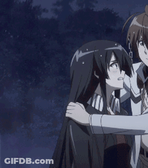 Akame Hugging Tatsumi GIF