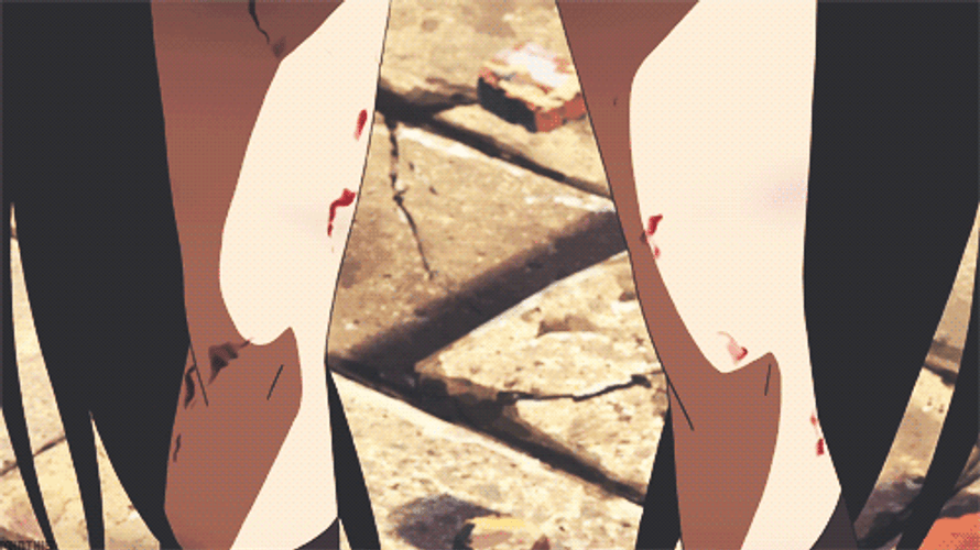 Akame Slowly Transforming GIF