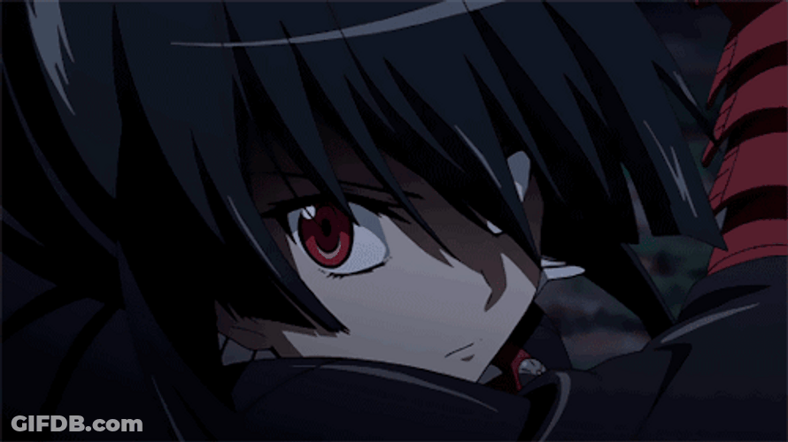 Akame Splatters Blood GIF