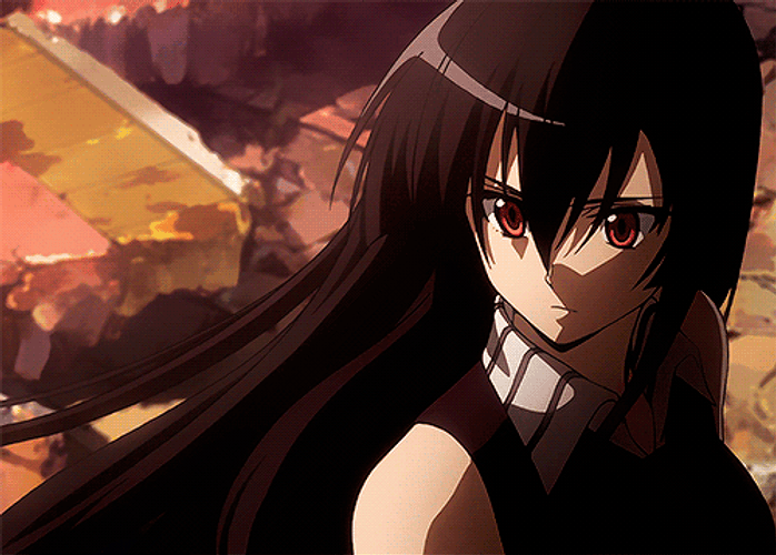Akame Worried Face GIF