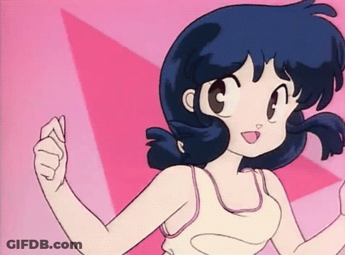 Akane Ranma Anime Dance GIF