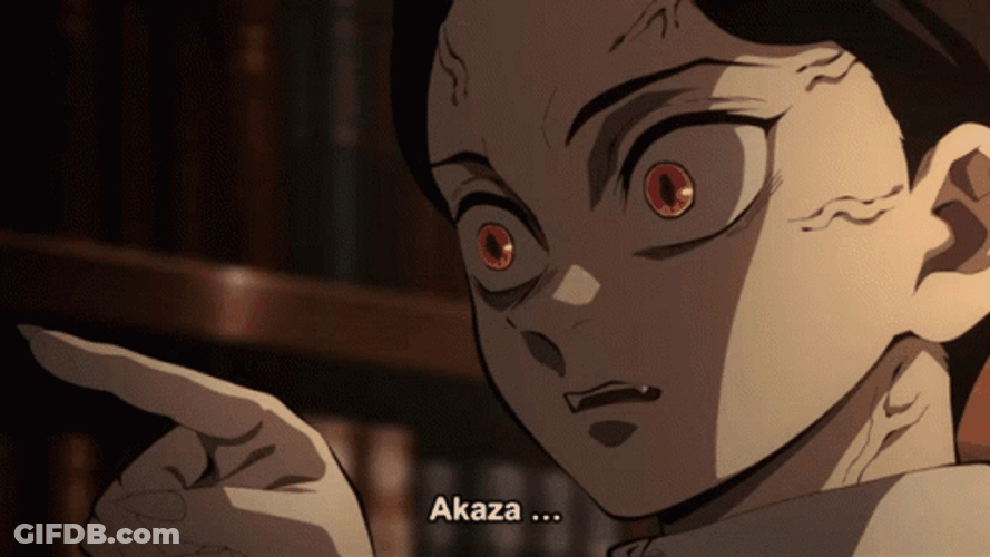 Akaza And Muzan GIF