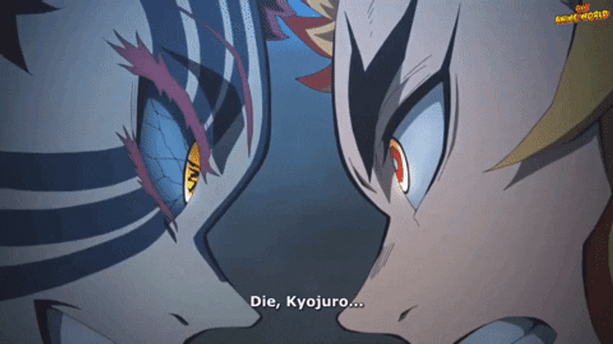 Akaza And Rengoku Head To Head GIF