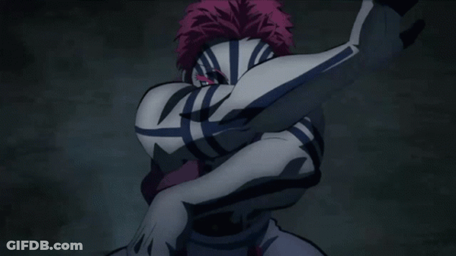 Akaza Blue Power Ball GIF