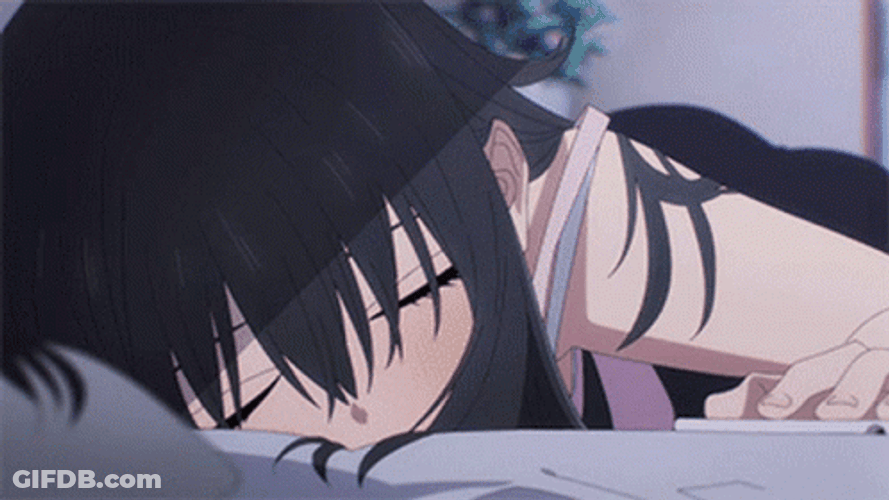 Akebi's Sailor Just Waking Up GIF