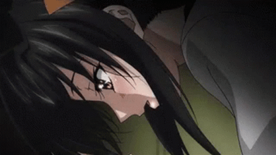 Akeno Himejima Looking Down At Issei GIF
