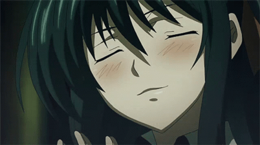 Akeno Himejima Seductive Endearing Look GIF