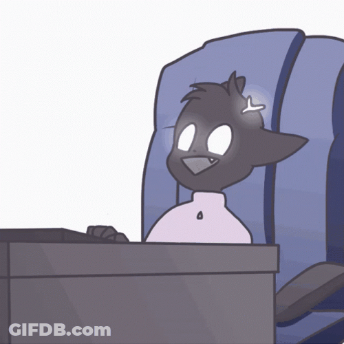 Akiio Banging Head On Desk GIF