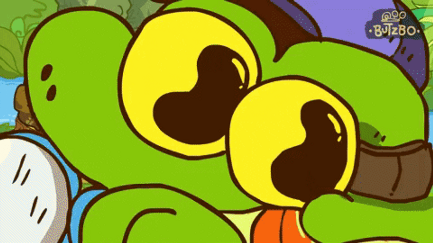 Akira Slide Animated Frog GIF