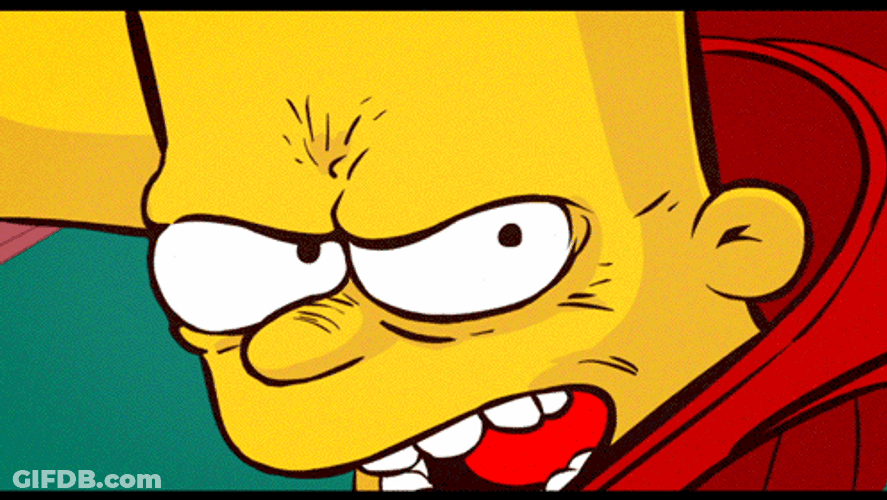 Akira Slide Bart Simpson GIF