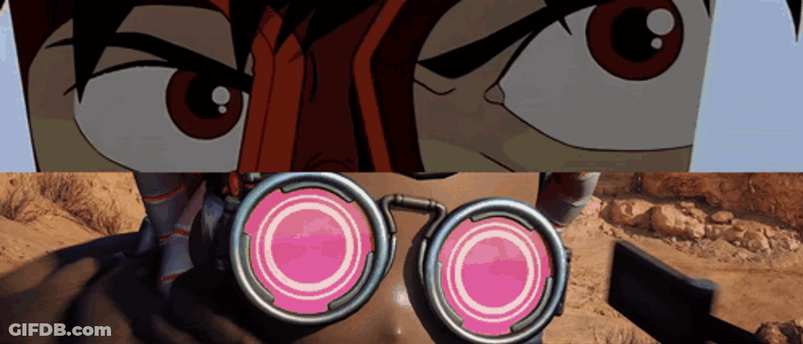 Akira Slide From Separate Animated Shows GIF