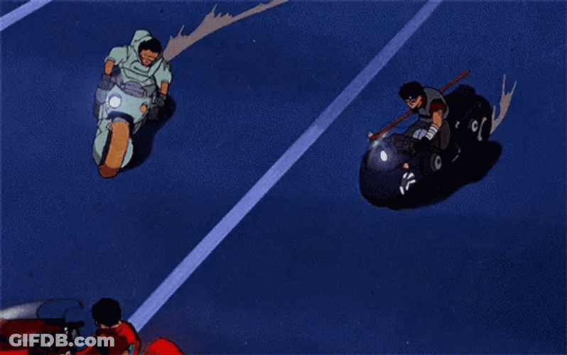 Akira Slide Shotaro Kaneda Friends GIF