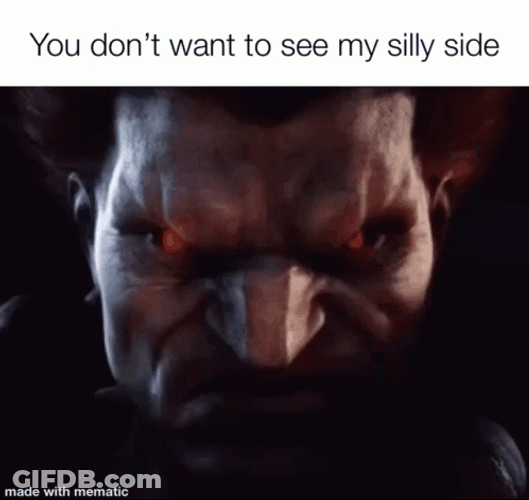 Akuma Doesn't Want To See Him Silly GIF
