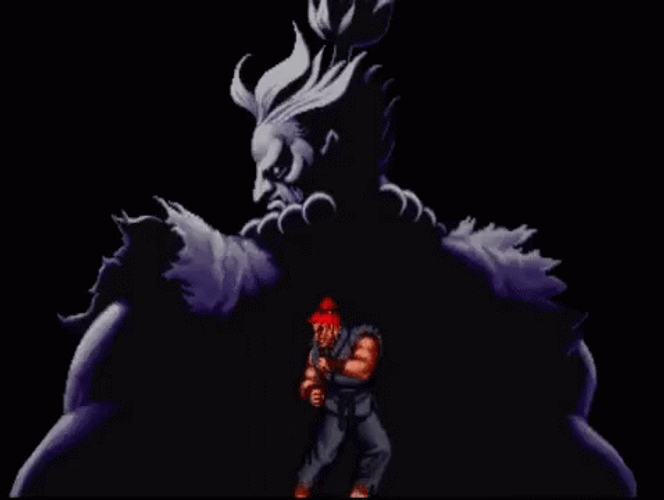 Akuma Game Over GIF