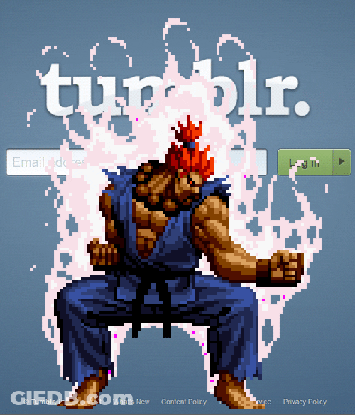 Akuma On Fire On Tumblr GIF