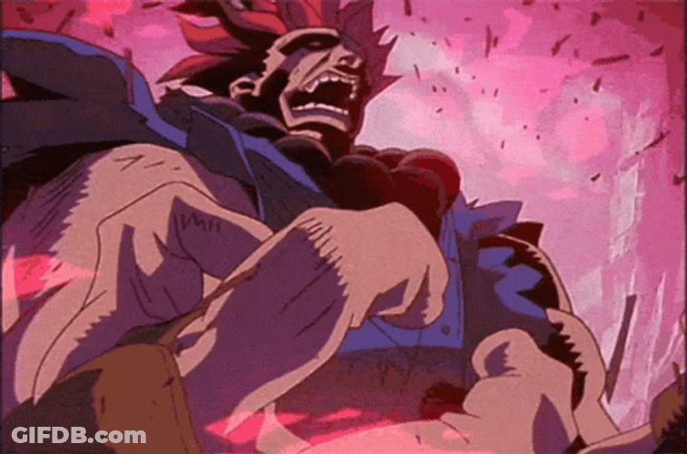 Akuma Trembling With Rage GIF