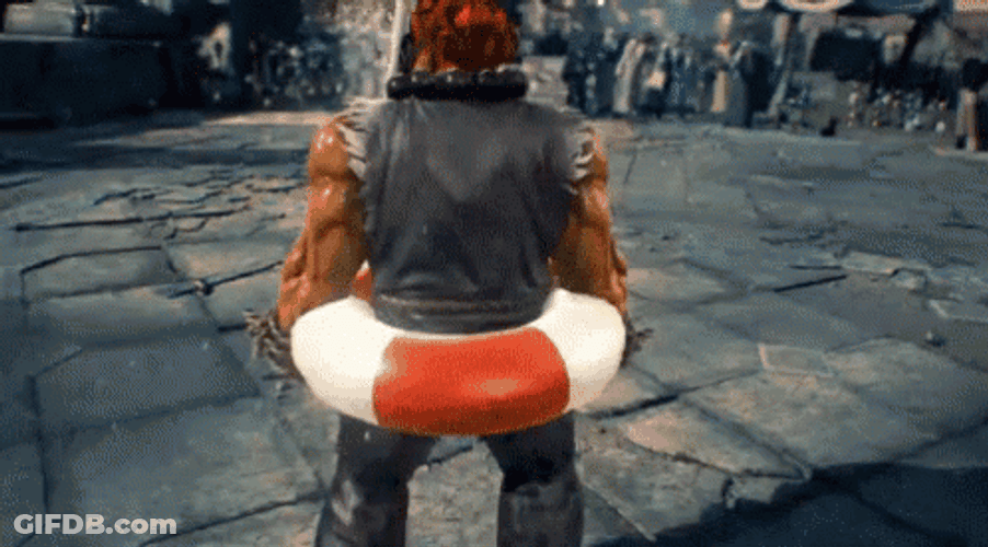 Akuma With Water Gear GIF