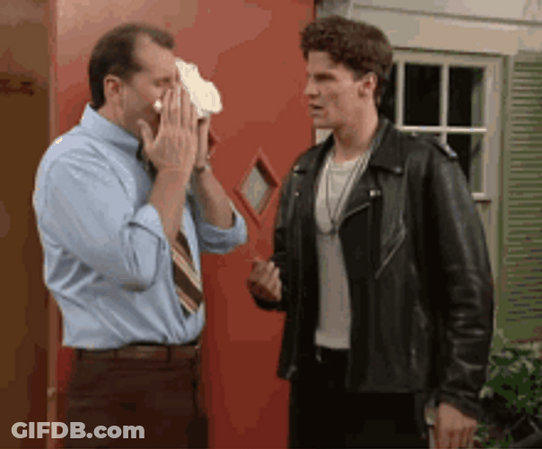 Al Bundy Doing Shake Hands GIF