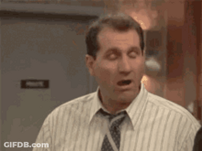 Al Bundy Giving Quick Salute GIF