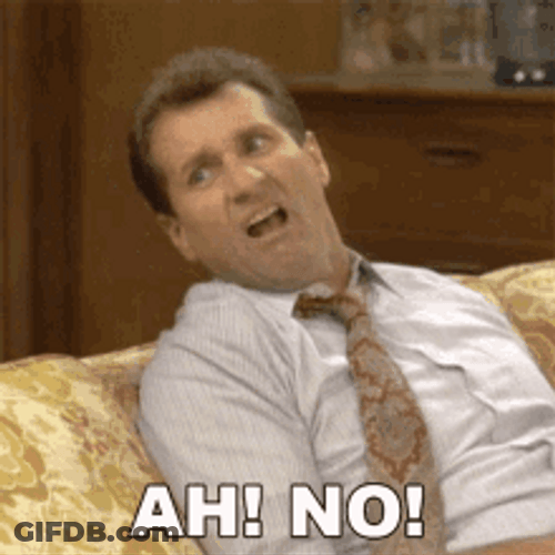 Al Bundy Shouting Ah No GIF
