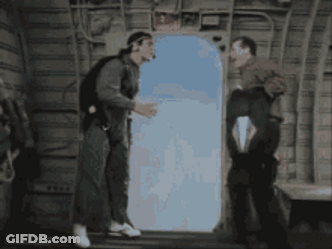 Al Bundy Sky Diving Without GIF