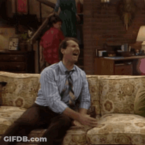 Al Bundy Upset Oh No Whining GIF