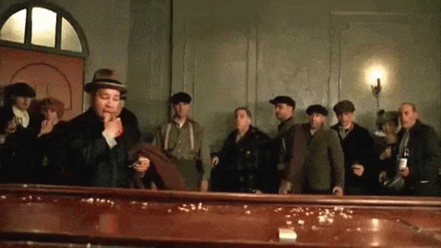 Al Capone Pay For His Funeral GIF