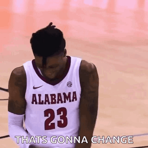 Alabama Basketball Duck Face GIF