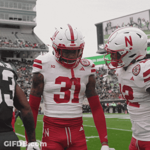 Alabama Football Players Celebrate Touchdown GIF
