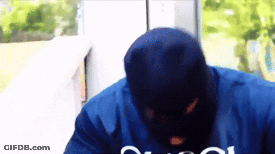 Alabama Nick Rapping Ski Mask On GIF