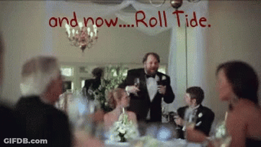 Alabama Roll Tide Championship Party GIF