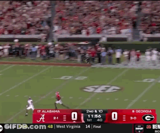 Alabama Vs Georgia Football Game GIF