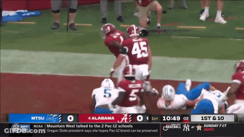 Alabama Vs Mountain West Football On ESPN GIF