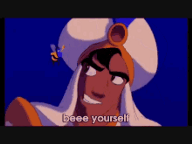 Aladdin Be Yourself GIF