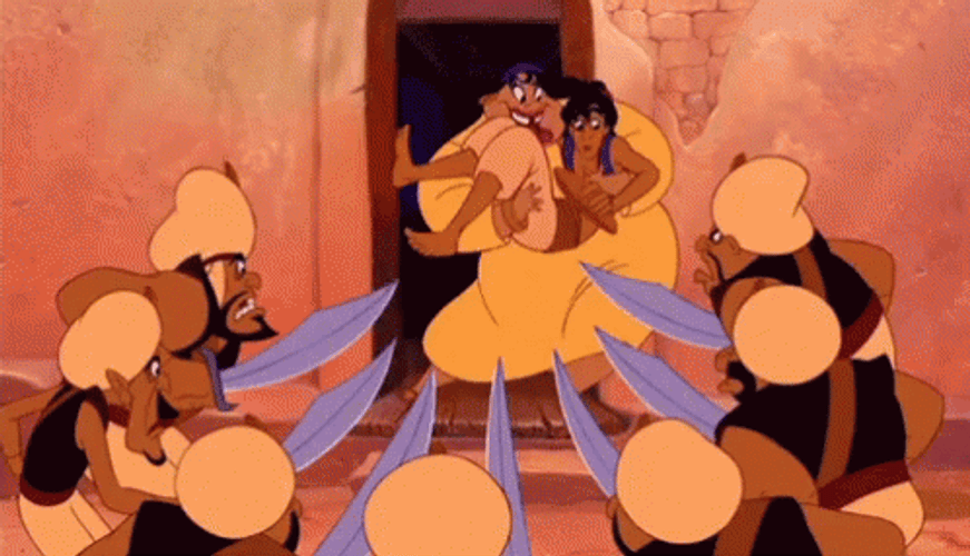 Aladdin Being Cradled GIF